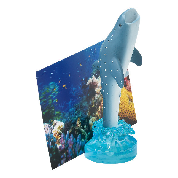ペン&メモスタンド ジンベイザメ ペン メモスタンド 水族館 （ ペン