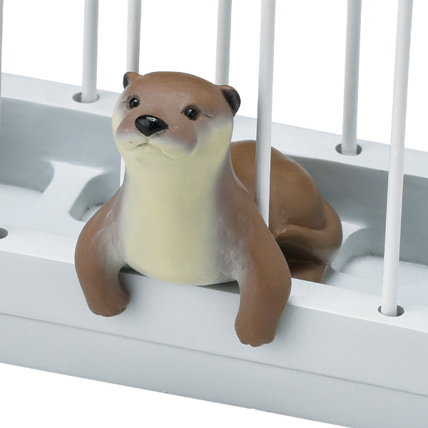 ペン立て カワウソ エスケープステーショナリースタンド ペンスタンド