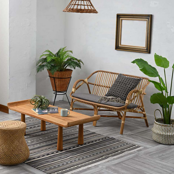 籐 ソファ 2人掛け ラタン家具 Breeze 幅110cm （ ラタン ソファー