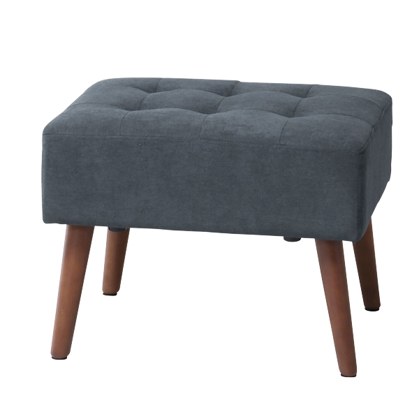 オットマン　ソファー　スツール　① 弘益 オットマン ミルド 高さ42cm 足置き スツール ソファ 木製