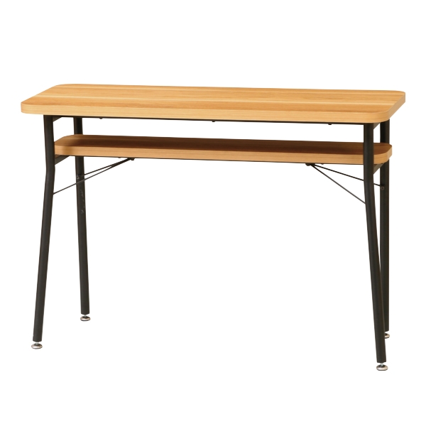 弘益 カウンターテーブル 幅100cm ミルド ダイニングテーブル デスク