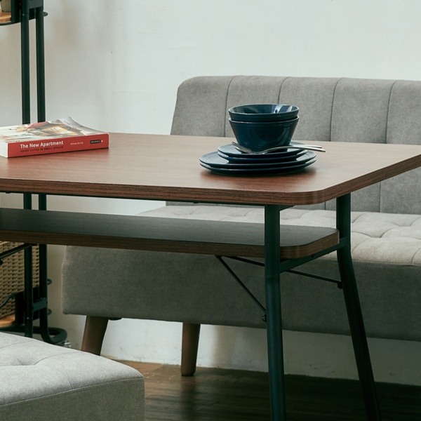 ダイニングテーブル 幅110cm ミルド ダイ...の詳細画像5