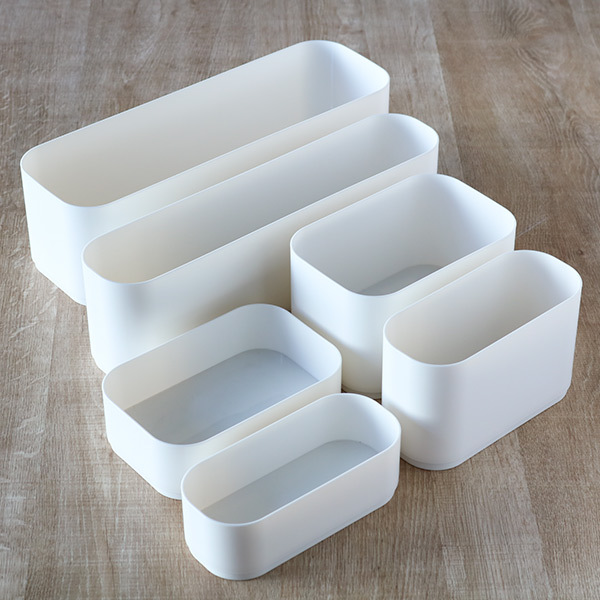 収納ケース WS 幅11.5×奥行17×高さ5.5cm 仕切り 小物ケース