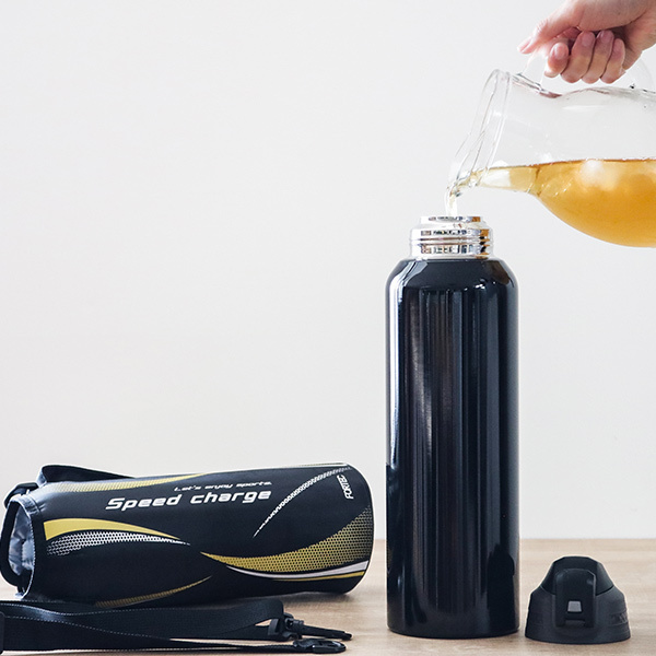 和平フレイズ 水筒 2L ステンレス 直飲み ワンタッチ フォルテック 