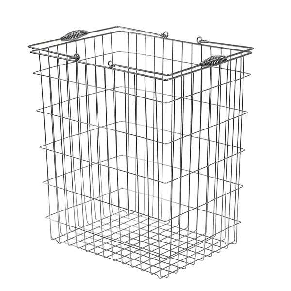 ちどり産業 ランドリーバスケット 角型 44L ワイヤーバスケット