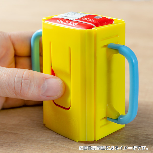 スケーター ドリンクホルダー エイリアン 両手 ハンドル付き 子供用