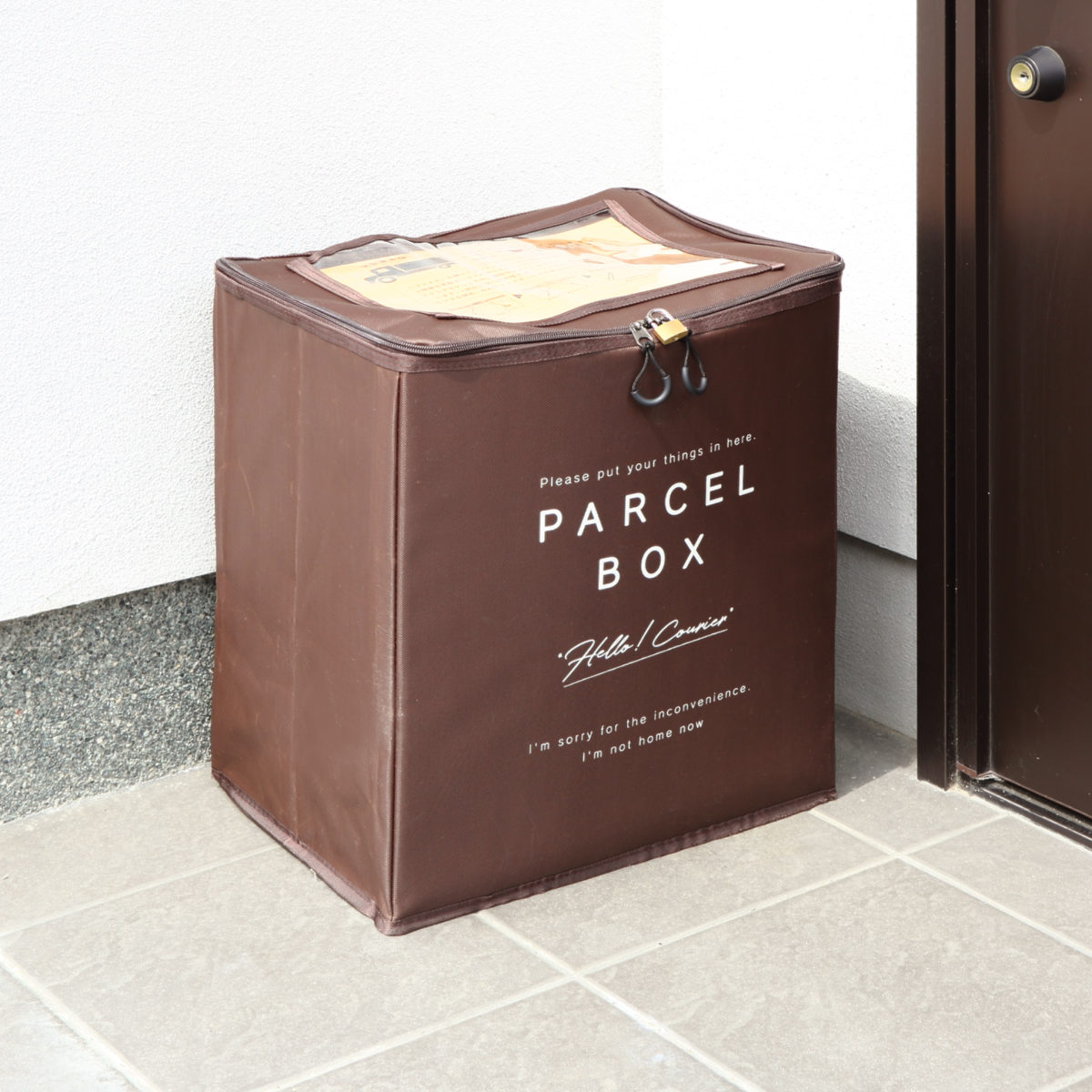 特典付き 宅配ボックス covo 撥水 アパート 折りたたみ 鍵付き