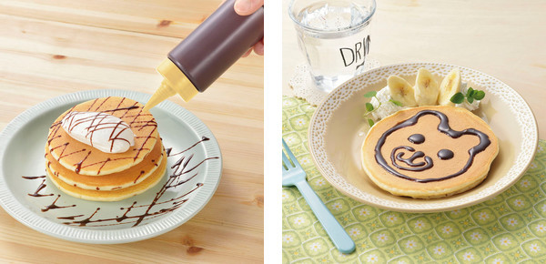 ホットケーキペン おえかき ケーキペン プラスチック製 （ リトル