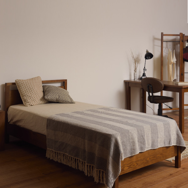 東谷 ベッド 木製 シングル 幅100cm 天然木 すのこベッド 脚付き