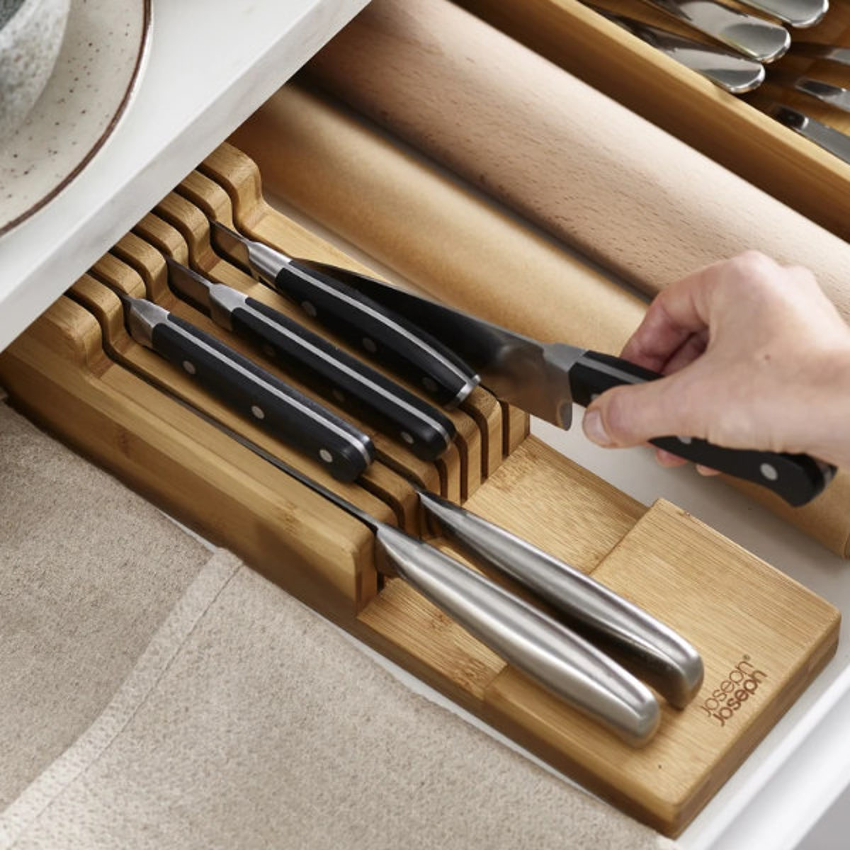 Joseph Joseph（ジョセフジョセフ） 包丁スタンド ドロワー