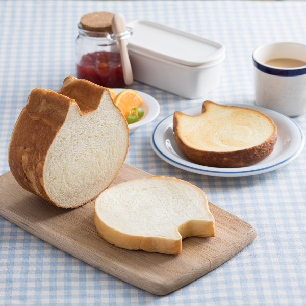 貝印 食パン型 ネコ リトルシェフクラブ （ パン焼き型 ねこ 型 パン