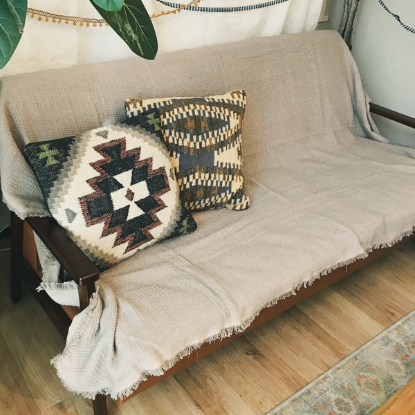 マルチカバー 横150×長さ220cm ソファー 北欧 長方形 コットン 綿