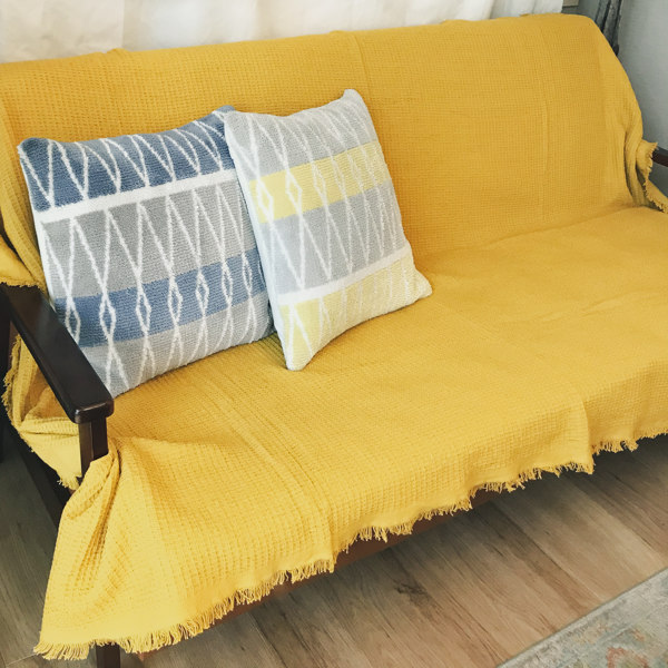 マルチカバー 横150×長さ220cm ソファー 北欧 長方形 コットン 綿