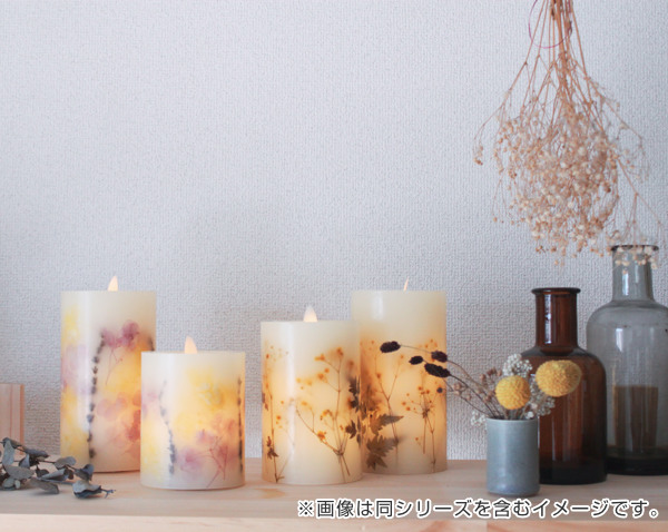 キャンドル ショート LED 花 （ led ledキャンドル ledキャンドル