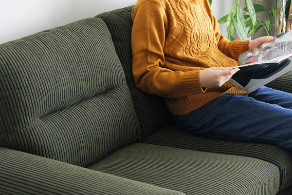 東馬（Tohma） ソファ 幅150cm 2人掛け コーデュロイ ファブリック