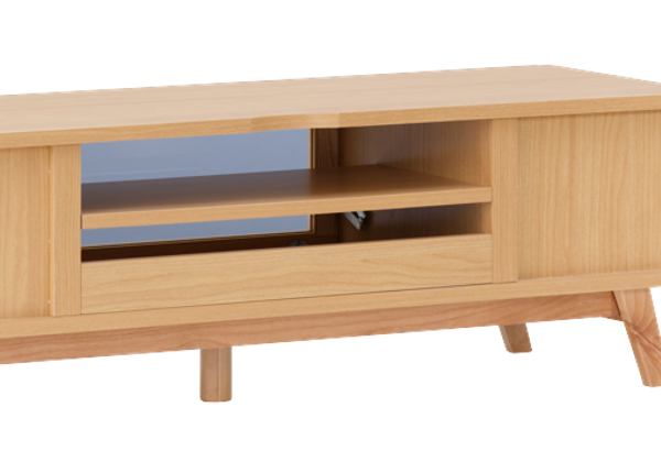 一生紀（ISSEIKI） テレビ台 ローボード 北欧風 アルダー無垢材 オイル