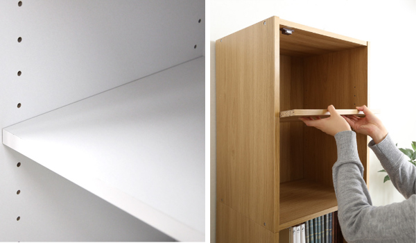 ホームテイスト（HOME taste） カラーボックス 幅41cm 3枚扉 6段