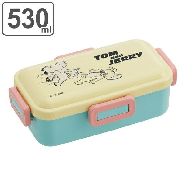 スケーター お弁当箱 1段 抗菌 530ml ふわっと トム＆ジェリー