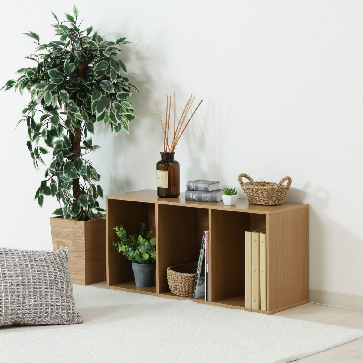 不二貿易（Fuji Boeki） カラーボックス 幅41.8cm 同色2台セット 3段