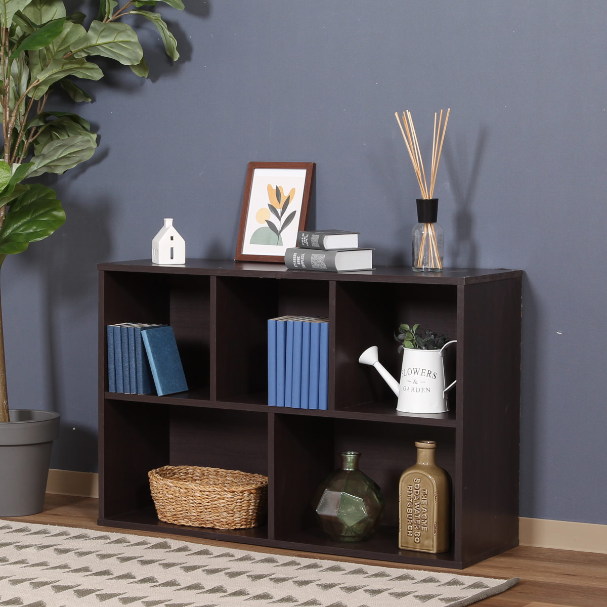 不二貿易（Fuji Boeki） カラーボックス 幅59cm 本棚 CDラック