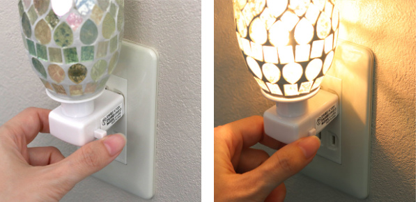 イシグロ 照明 アロマランプ LED コンセント型 足元 フットランプ セル