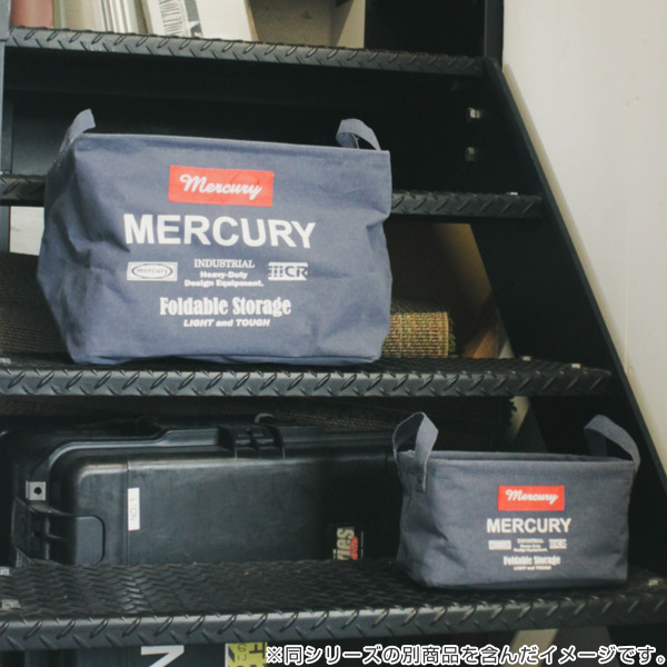 Mercury3段ボックス MERCURY（マーキュリー） 収納ボックス 幅23×奥行16×高さ13cm 布