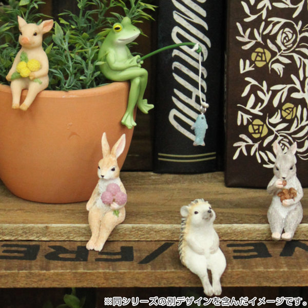 マスコット リス 置物 インテリア （ オブジェ アニマル りす