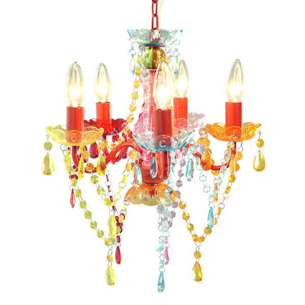 HAGiHARA（萩原） シャンデリア 5灯 ペンダントライト LED 対応