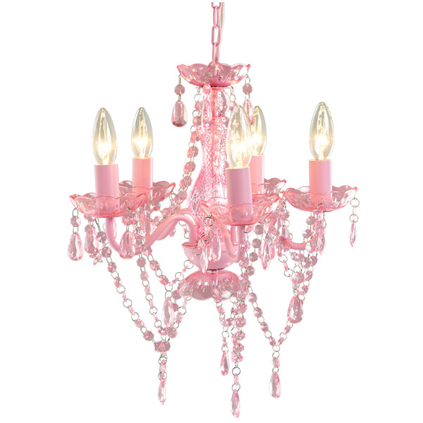 HAGiHARA（萩原） シャンデリア 5灯 ペンダントライト LED 対応