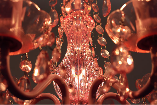 HAGiHARA（萩原） シャンデリア 5灯 ペンダントライト LED 対応