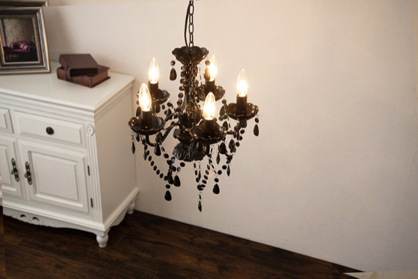 HAGiHARA（萩原） シャンデリア 5灯 ペンダントライト LED 対応