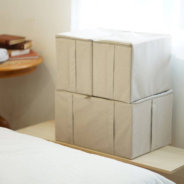 収納ボックス 幅22×奥行33×高さ27cm S ストレリアカチオン 布 フタ付き