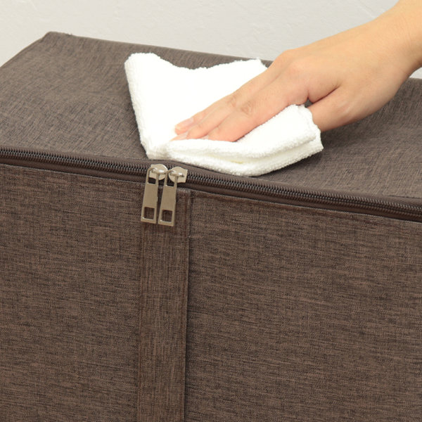 収納ボックス 幅22×奥行33×高さ27cm S ストレリアカチオン 布 フタ付き