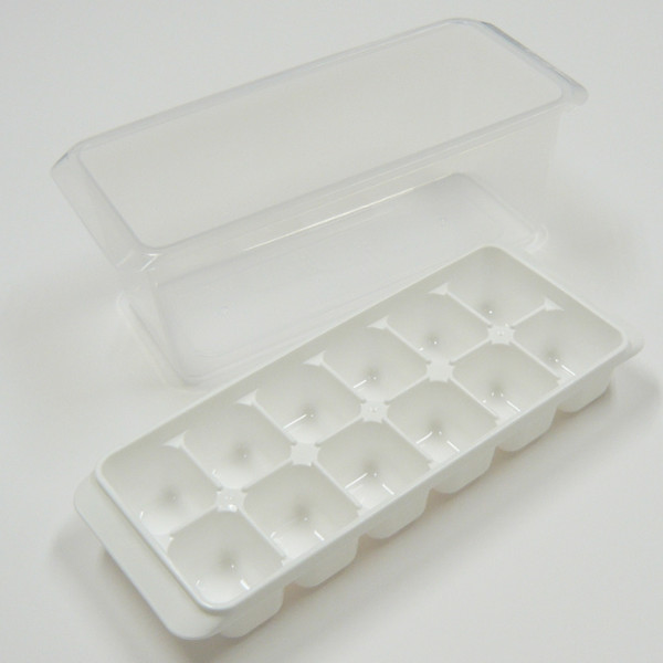 製氷皿 delijoy ゆきポン キューブ氷 ストック用BOX付き アイストレー