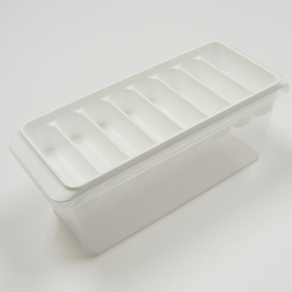 製氷皿 delijoy ゆきポン ブロック氷 ストック用BOX付き アイストレー