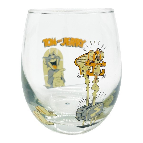 グラス 330ml 3Dグラス トムとジェリー ガラス コップ 日本製