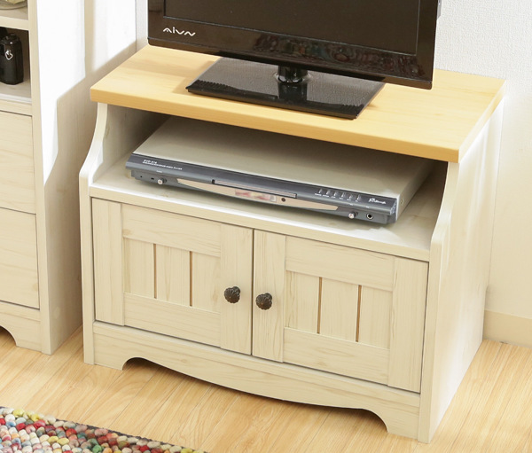 テレビボード　60型対応　フレンチカントリー テレビ台 ローボード フレンチカントリー 白家具 Charlotte 幅