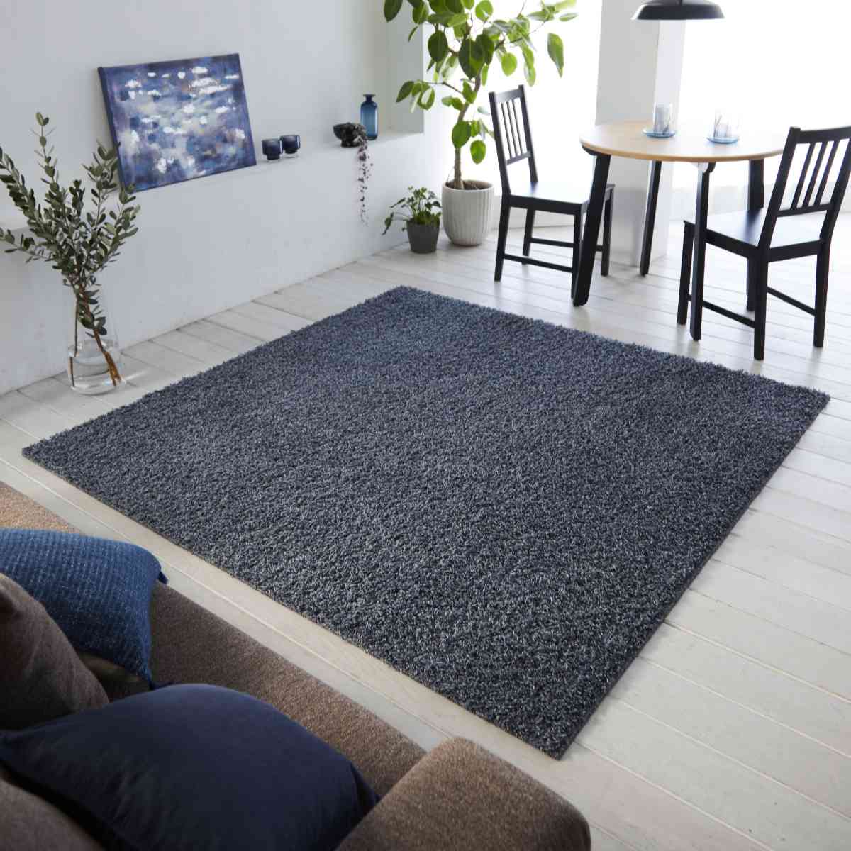 スミノエ ラグ 261×261cm ラグマット 抗ウィルス機能 クレンゼ ソフト