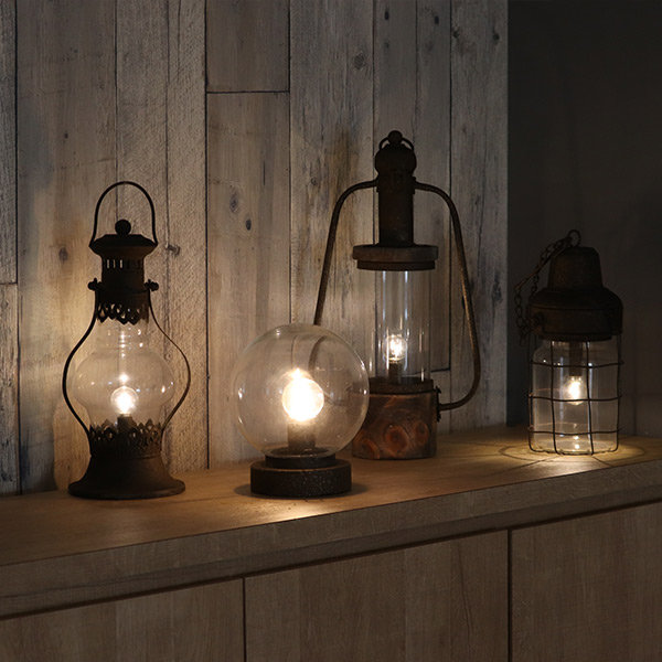 ランプ LED ベッドサイド ヴィンテージ コードレス インダストリアル