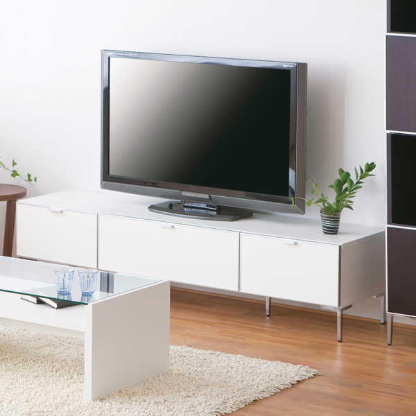 松永家具 テレビ台 ローボード モダンデザイン フラップ扉 ピアット 幅