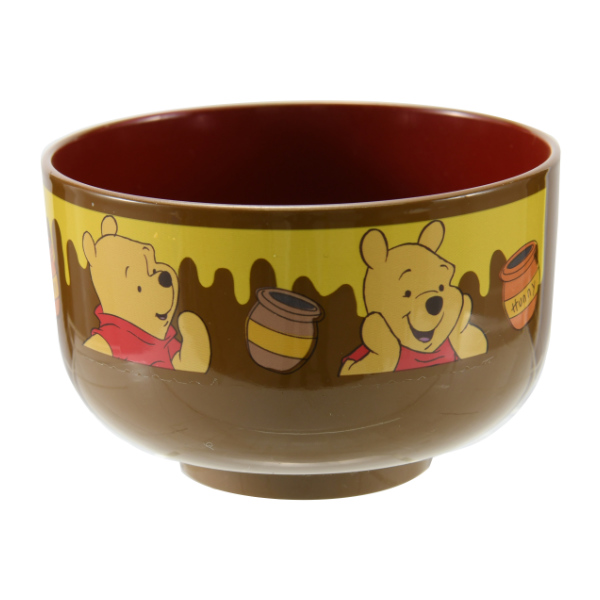 お椀 9cm プーさん 子供用食器 汁椀 プラスチック 日本製 キャラクター