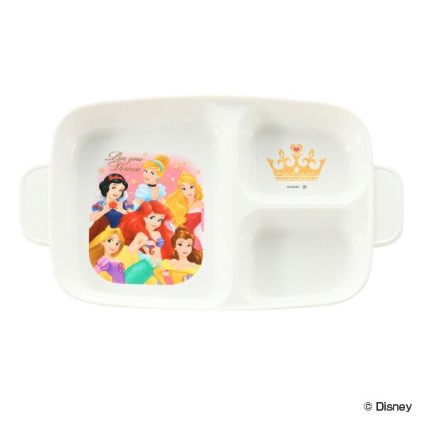 Disney（ディズニー） ランチプレート 26cm プリンセス 子供用食器