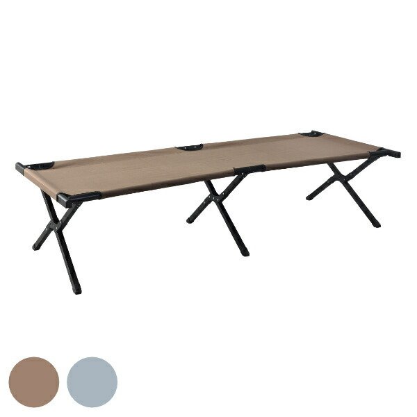 アウトドア ベッド コット 幅190×奥行72.5×高さ43cm フォールディングベッド （ アウトドアベッド ハイコット 折りたたみ 収納袋付き ）