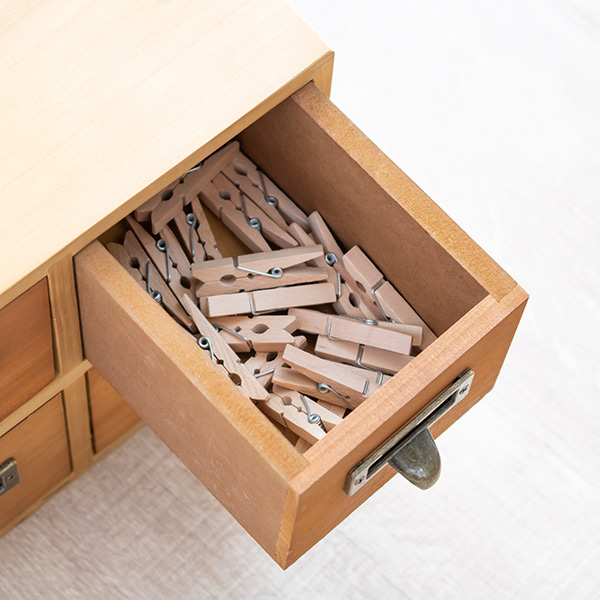 小物収納ケース 2段 引き出し ドロワーボックス 幅23×奥行15×高さ18cm