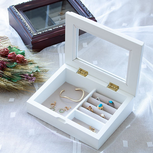 ジュエリーボックス ノーム S アンティーク 木製 （ アクセサリー