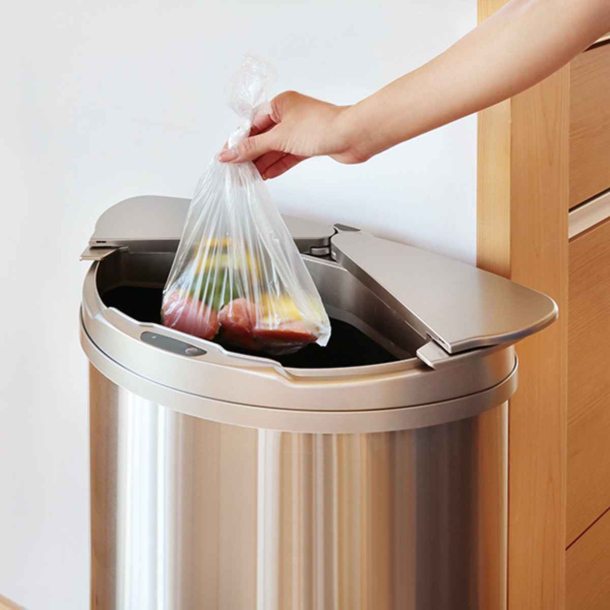 モーションセンサー ゴミ箱 ステンレス 47L ホームテイスト（HOME taste） ゴミ箱 47L ステンレス センサー式