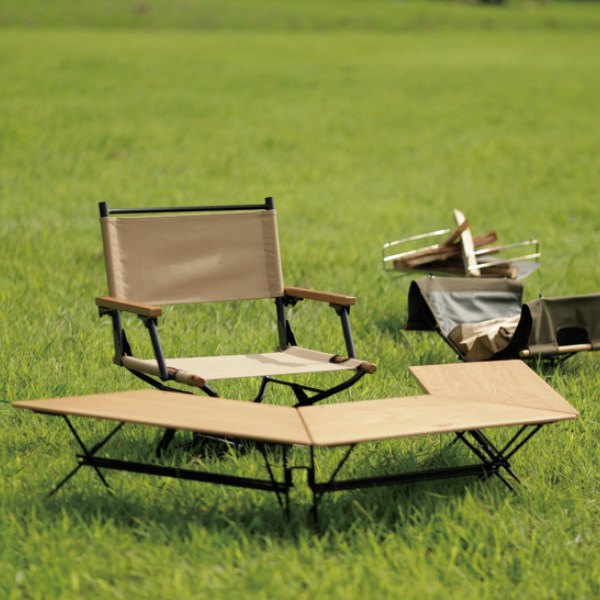 弘益 アウトドアチェア コンパクト ディレクターチェア BF （ ハング