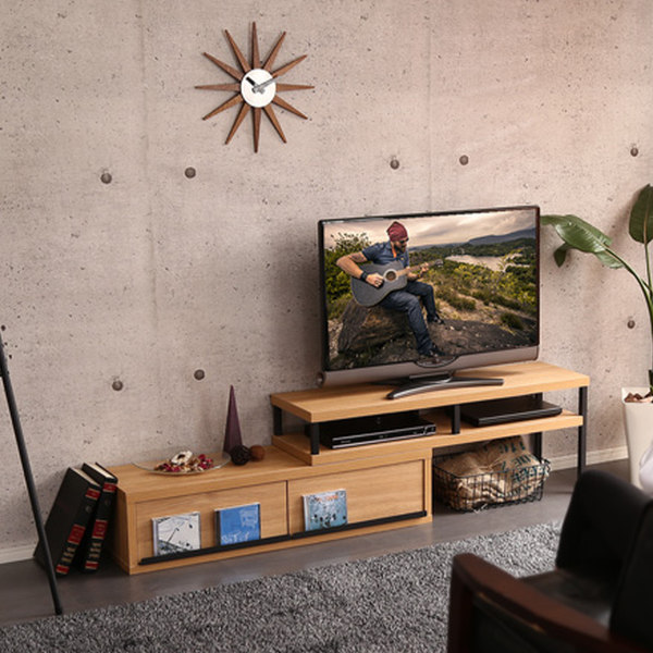 ホームテイスト（HOME taste） テレビ台 伸縮 ローボード ヴィンテージ