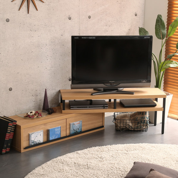 ホームテイスト（HOME taste） テレビ台 伸縮 ローボード ヴィンテージ