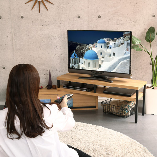 ホームテイスト（HOME taste） テレビ台 伸縮 ローボード ヴィンテージ